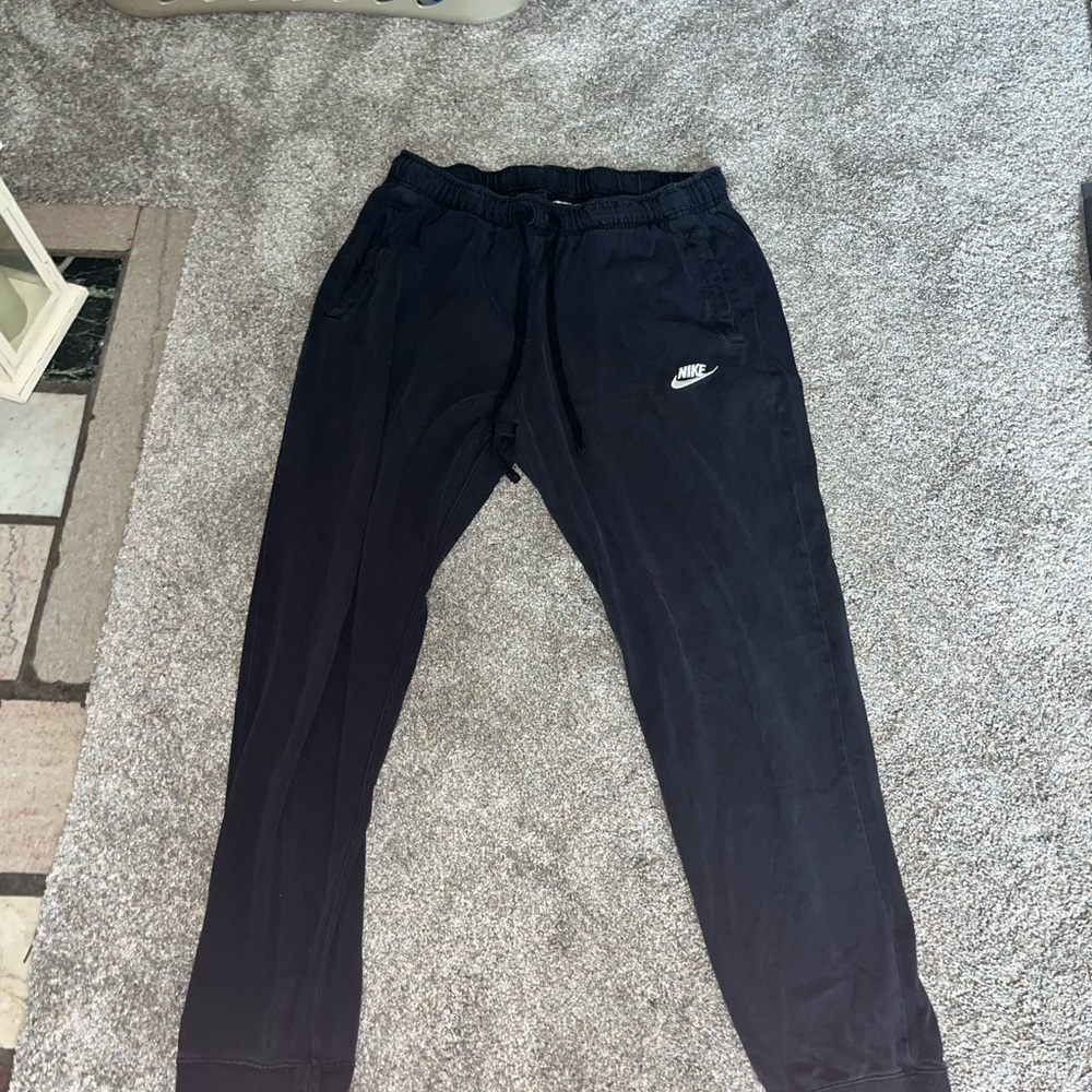 Nike Black Jogger Sweatpants Men’s Size Large
